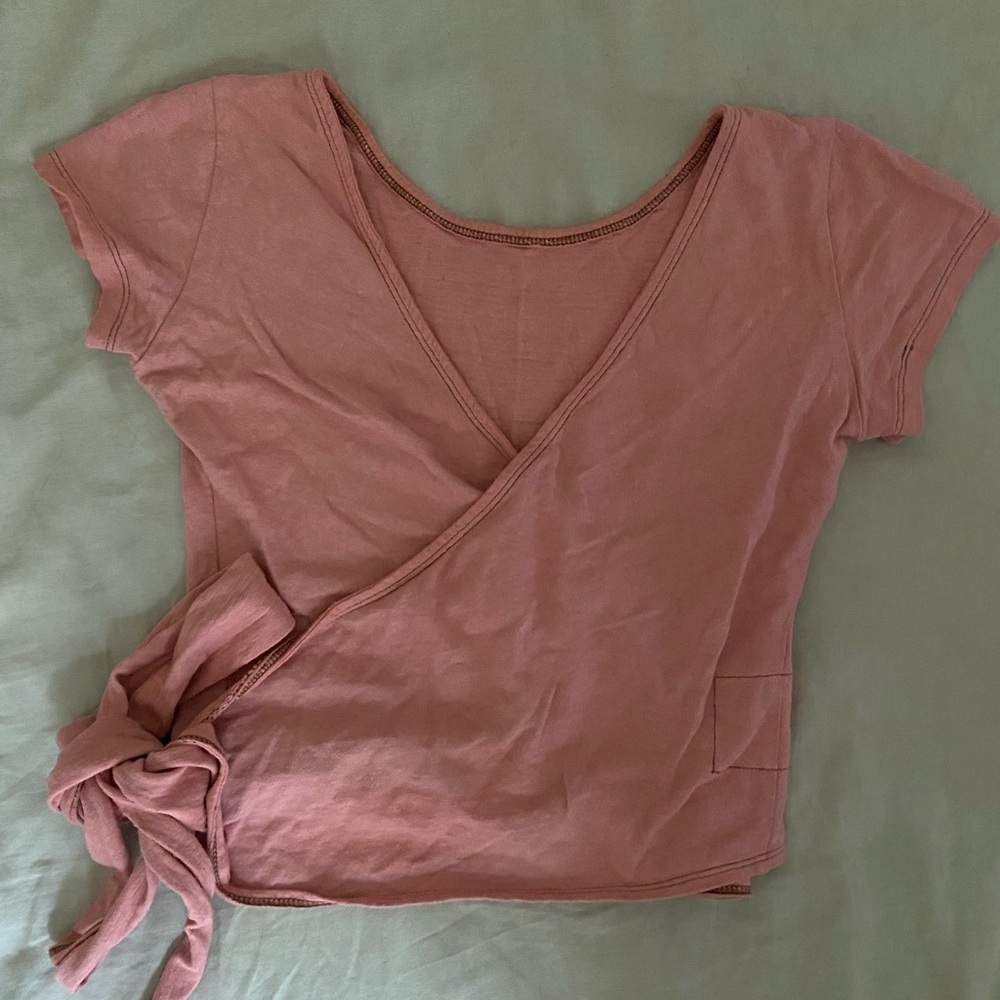 Bohemian Folk wrap top